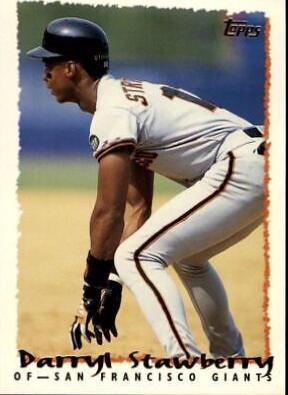 Darryl Strawberry #629 Baseball Cards 1995 Topps
