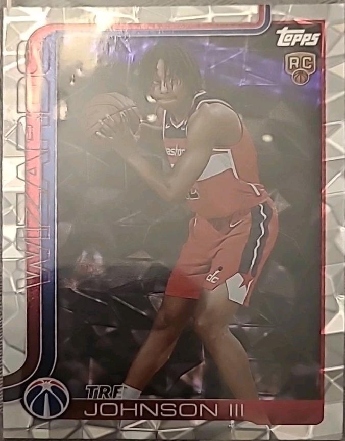 2025 Topps Tre Johnson III [Diamante] #206 card