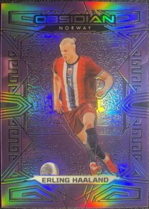 Erling Haaland #179 2023 Panini Obsidian Soccer