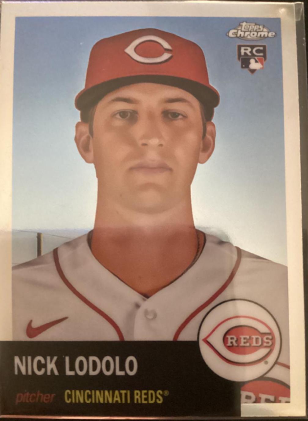 Nick Lodolo #97 Baseball Cards 2022 Topps Chrome Platinum Anniversary