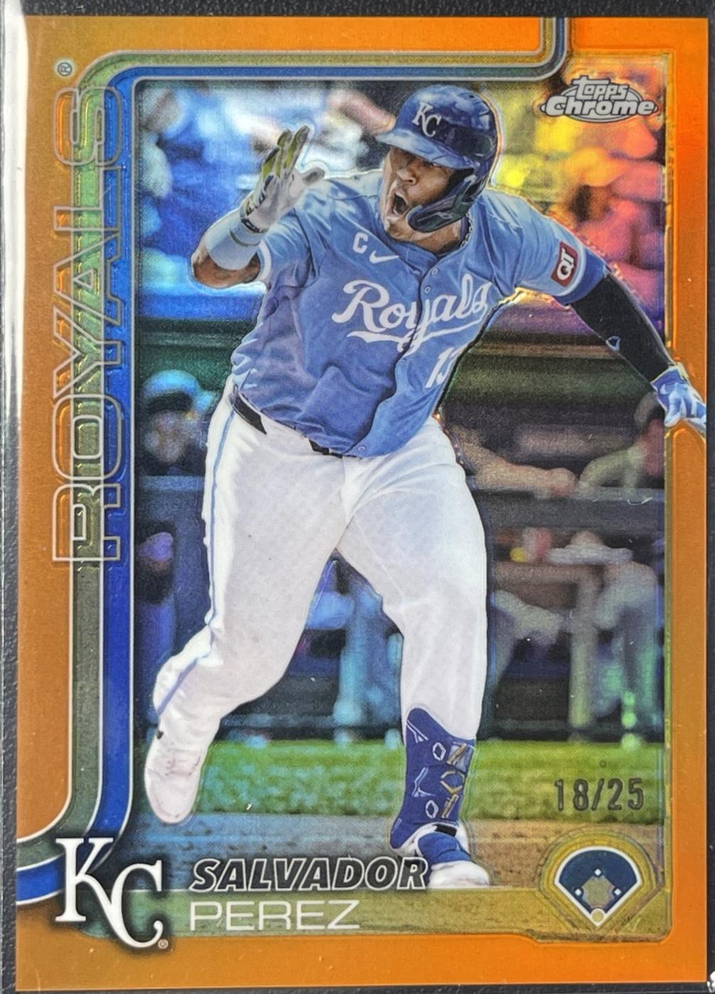 Salvador Perez [Orange Sapphire] #114