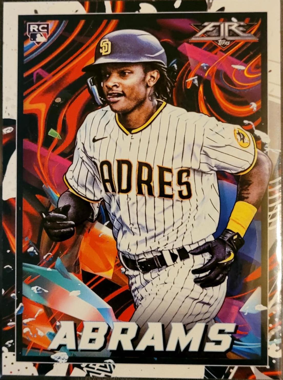 CJ Abrams #79 Baseball Cards 2022 Topps Fire