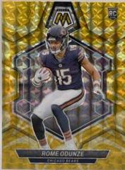 Rome Odunze [Yellow Reactive] #309 Prices | 2024 Panini Mosaic