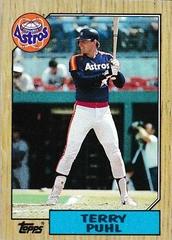 Terry Puhl #693 Baseball Cards 1987 Topps Prices