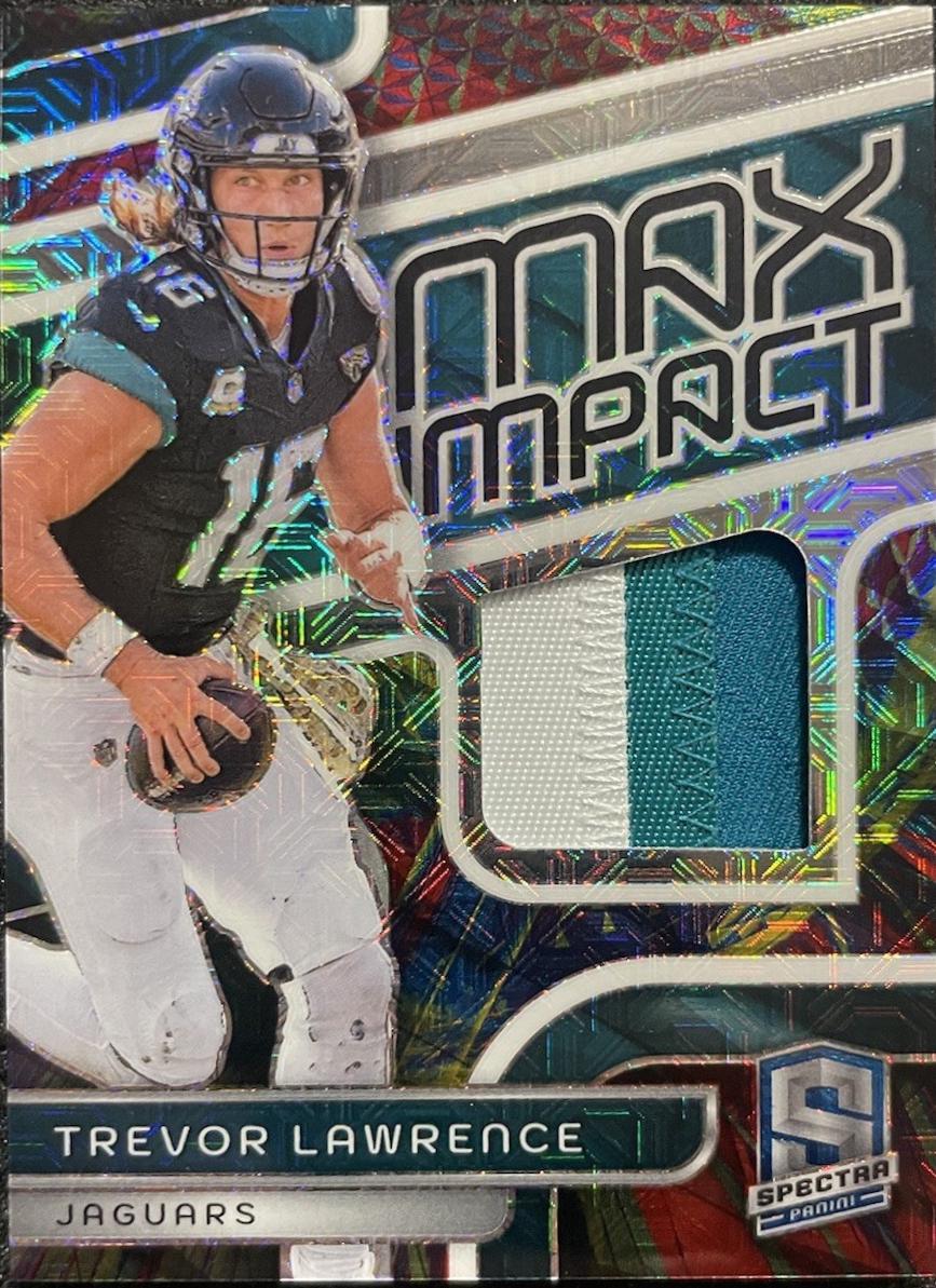 Trevor Lawrence [Meta] #MI-TLE Prices | 2024 Panini Spectra Max