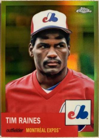 Tim Raines [Gold Refractor] #478