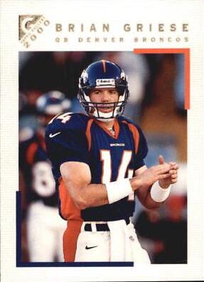 Brian Griese #73 2000 Topps Gallery Football