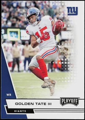 Golden Tate III #188 Football Cards 2020 Panini Playoff