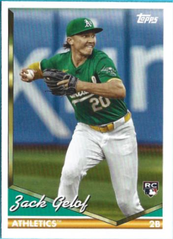 Zack Gelof #241 Baseball Cards 2024 Topps Archives