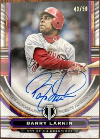 Barry Larkin [Purple] #TA-BL