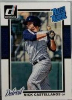 Nick Castellanos #33 Baseball Cards 2014 Donruss