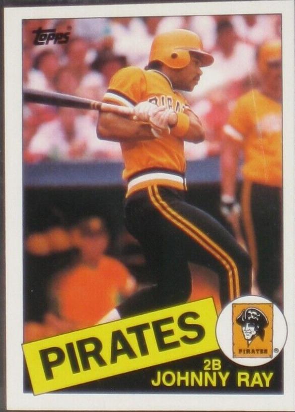Johnny Ray #96 Baseball Cards 1985 Topps Mini