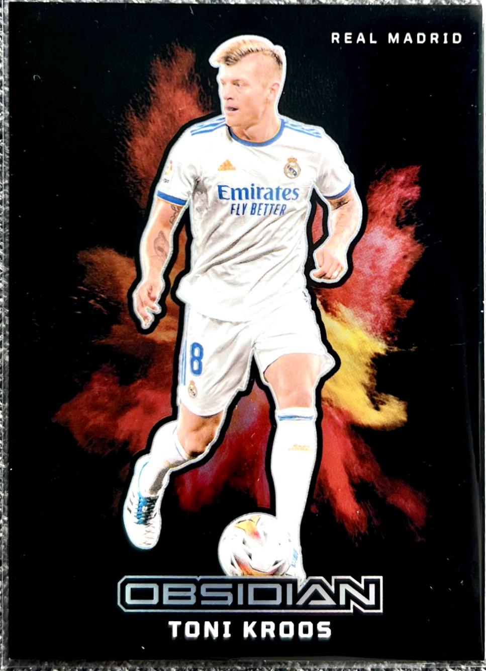 Toni Kroos #15 Prices | 2024 Panini Obsidian Black Color Blast