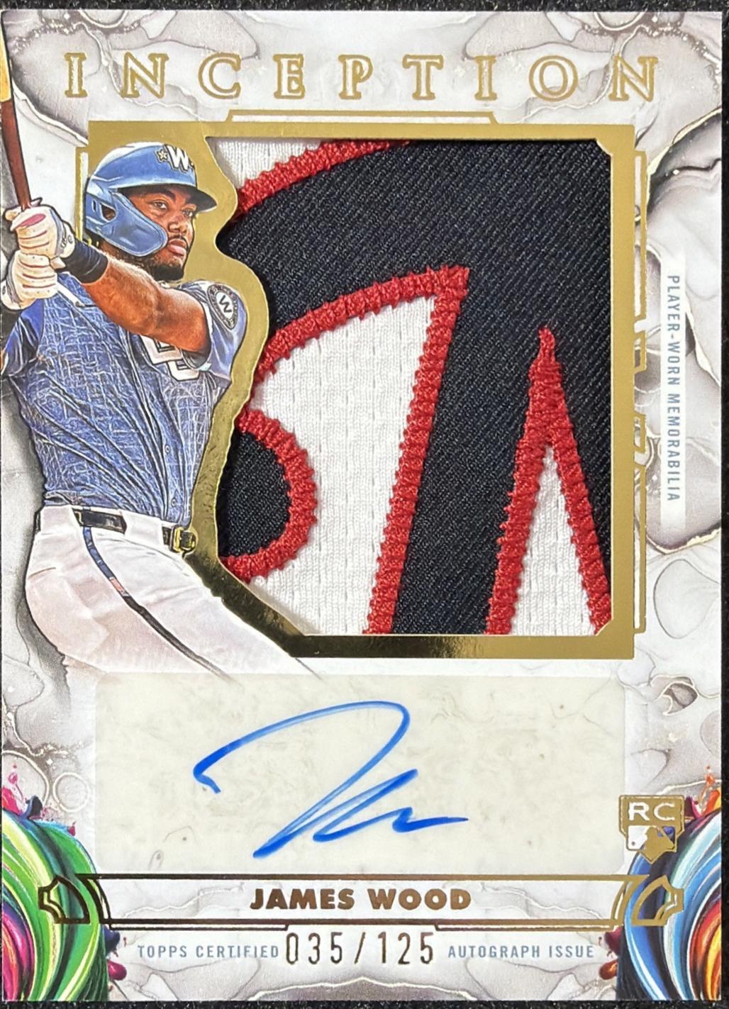 James Wood #IAJP-JW Prices | 2025 Topps Inception Autographed