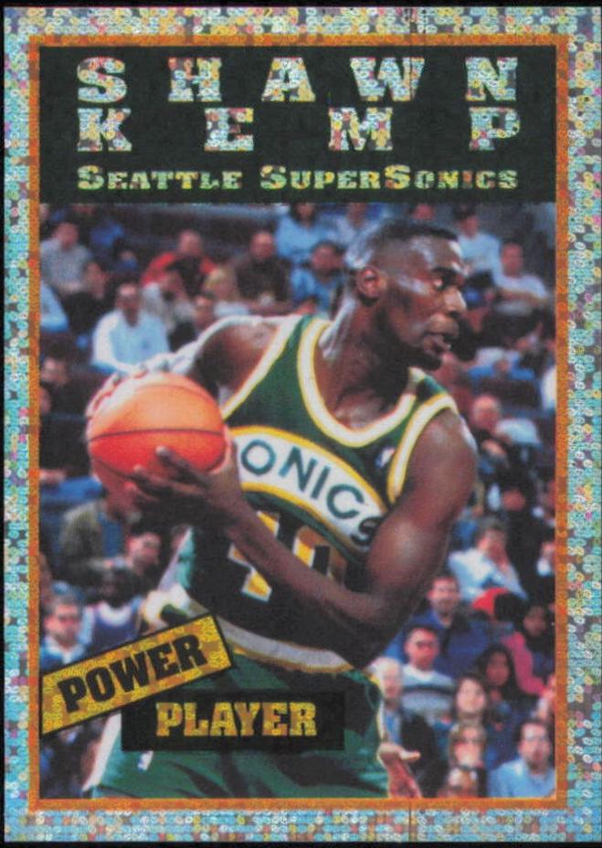 Shawn Kemp #137 1995 Panini Stickers Basketball