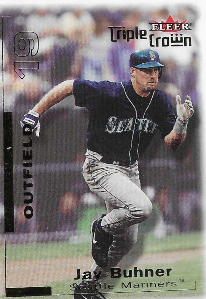Jay Buhner #131 Baseball Cards 2001 Fleer Triple Crown