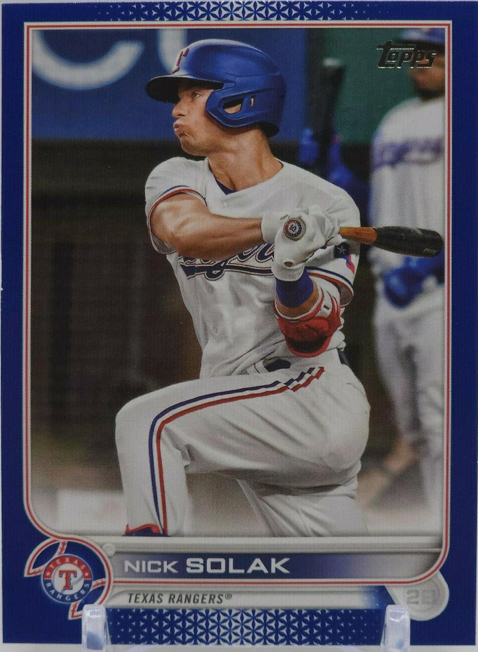 Nick Solak [Royal Blue] #172
