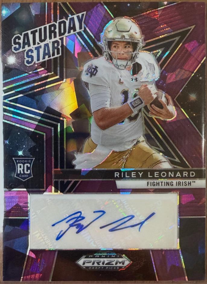 Riley Leonard [Purple Ice] #SSS-RLD