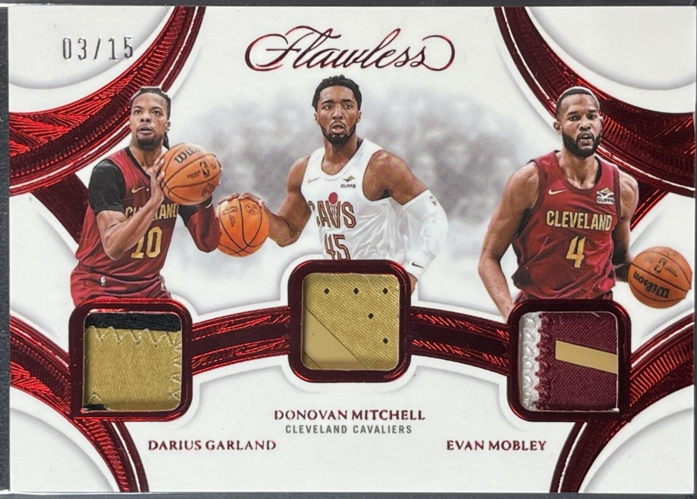 Darius Garland / Donovan Mitchell / Evan Mobley [Ruby] #9
