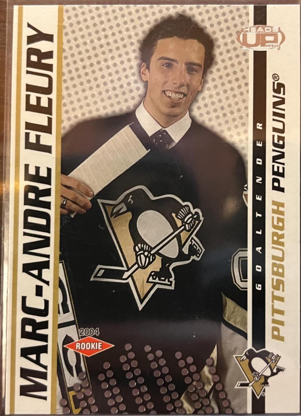 Marc Abdre Fleury #130 Hockey Cards 2003 Pacific Heads Up