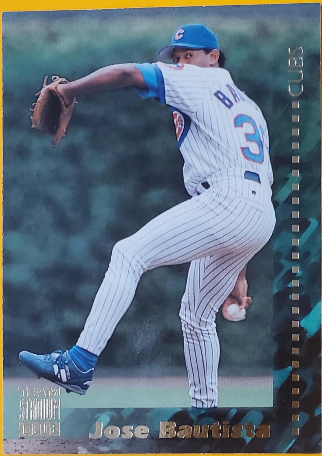 Jose Bautista #340 1994 Stadium Club Team Series Baseball