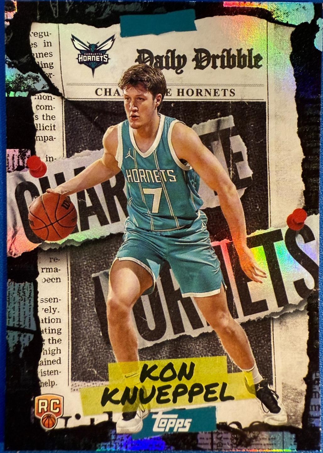 Kon Knueppel #DD-34 Prices | 2025 Topps The Daily Dribble
