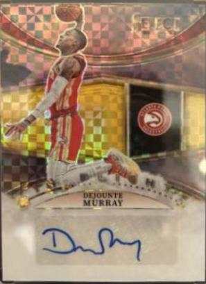 Dejounte Murray [Gold] #IFS-DJM Prices | 2022 Panini Select In