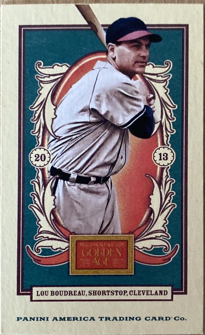 Lou Boudreau [Mini Carolina Brights Green Ink] #58