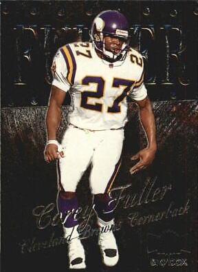 Corey Fuller #7 Football Cards 1999 Metal Universe