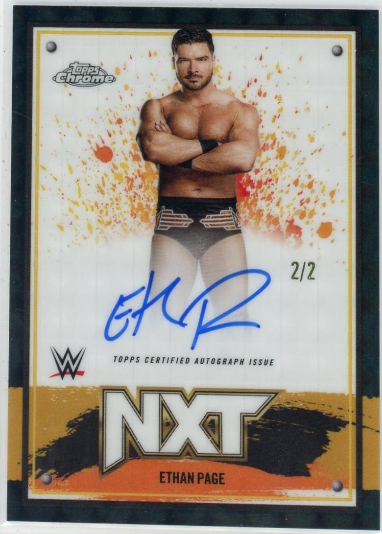 Ethan Page [Black Geometric Refractor] #NXT-EPG