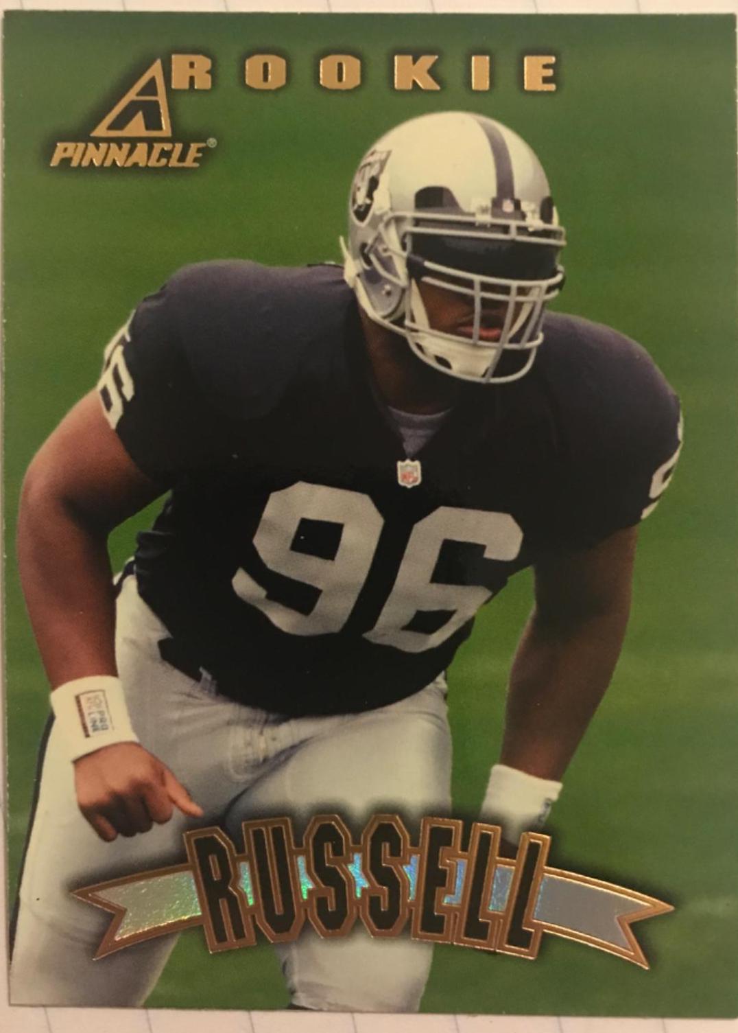 Darrell Russell #164 Football Cards 1997 Pinnacle