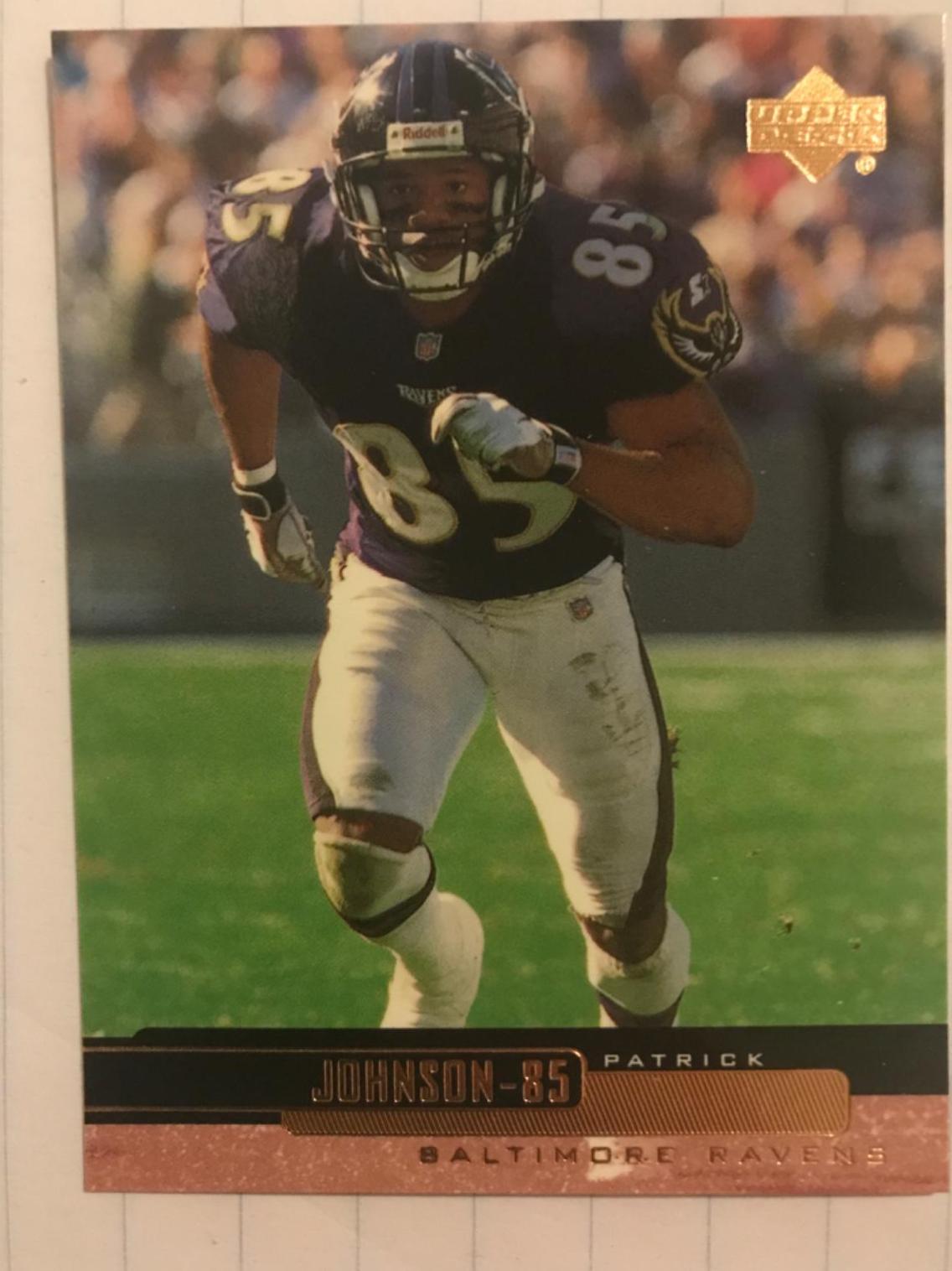 Patrick Johnson #18 Football Cards 1999 Upper Deck
