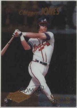 Chipper Jones #107 Baseball Cards 1995 Select Certified