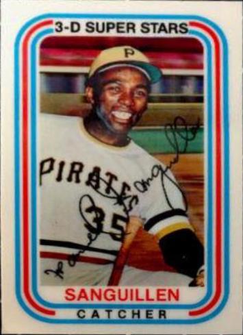 Manny Sanguillen #42 Baseball Cards 1976 Kellogg's
