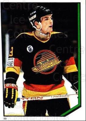 Tony Tanti #99 Hockey Cards 1986 O-Pee-Chee Sticker