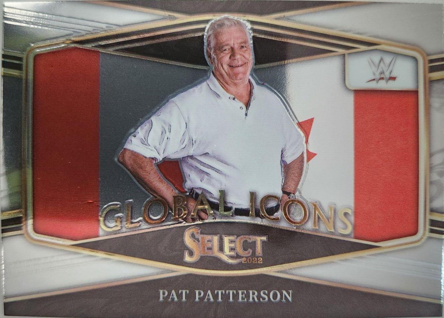 Pat Patterson #9 Wrestling Cards 2022 Panini Select WWE Global Icons