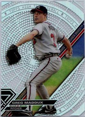 Greg Maddux #GM 2017 Topps High Tek Baseball