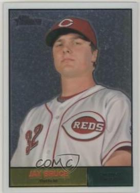 Jay Bruce #C105 Baseball Cards 2010 Topps Heritage Chrome