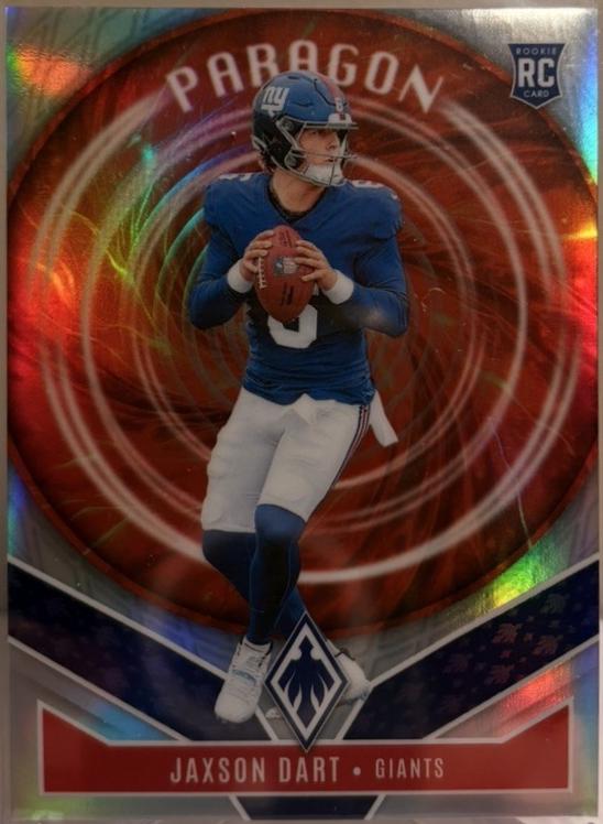 2025 Panini Phoenix Paragon Jaxson Dart [Silver Pyramids] #4 card