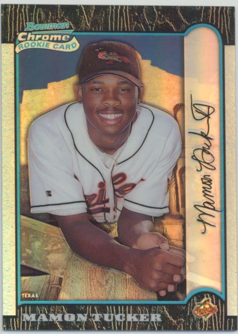 Mamon Tucker #144 1999 Bowman Chrome International Baseball