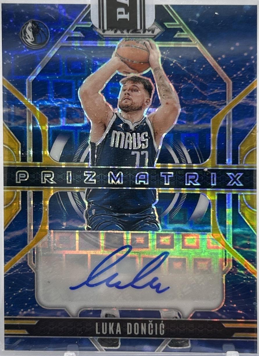Luka Doncic [Premium Set Gold] #PMX-LKD Prices | 2024 Panini Prizm ...