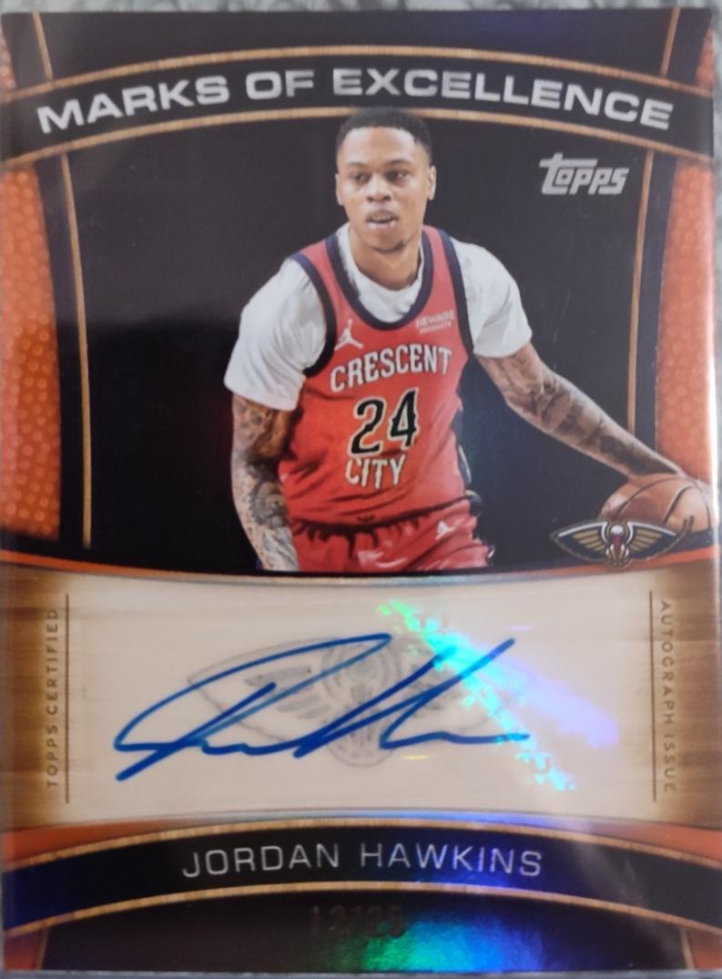Jordan Hawkins #ME-JHA Prices | 2025 Topps Marks of Excellence