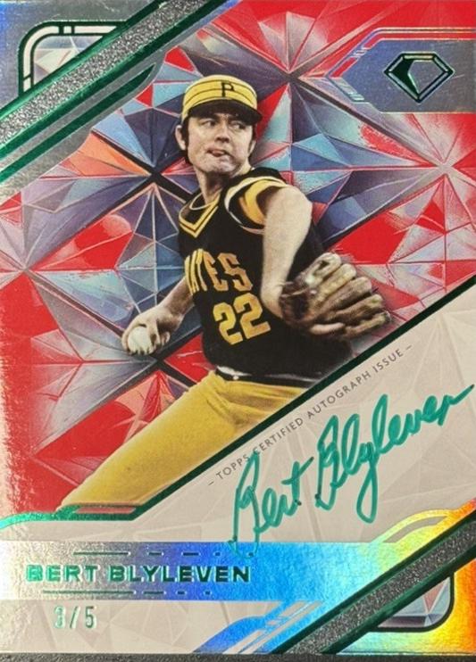 Bert Blyleven [Green Ink Red] #WPA-BB