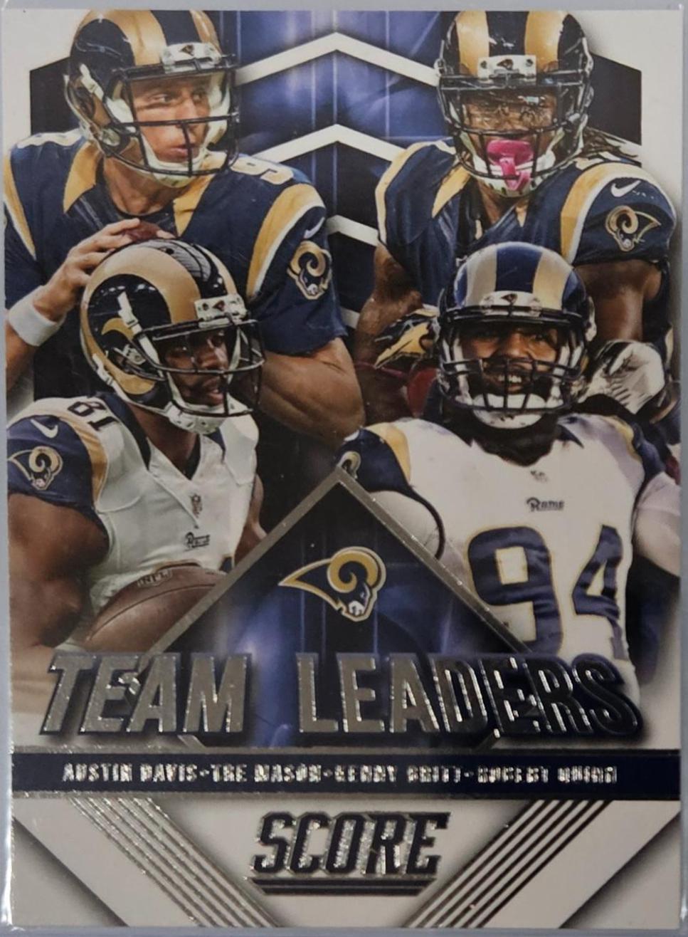St. Louis Rams #32 Football Cards 2015 Panini Score Team Leaders