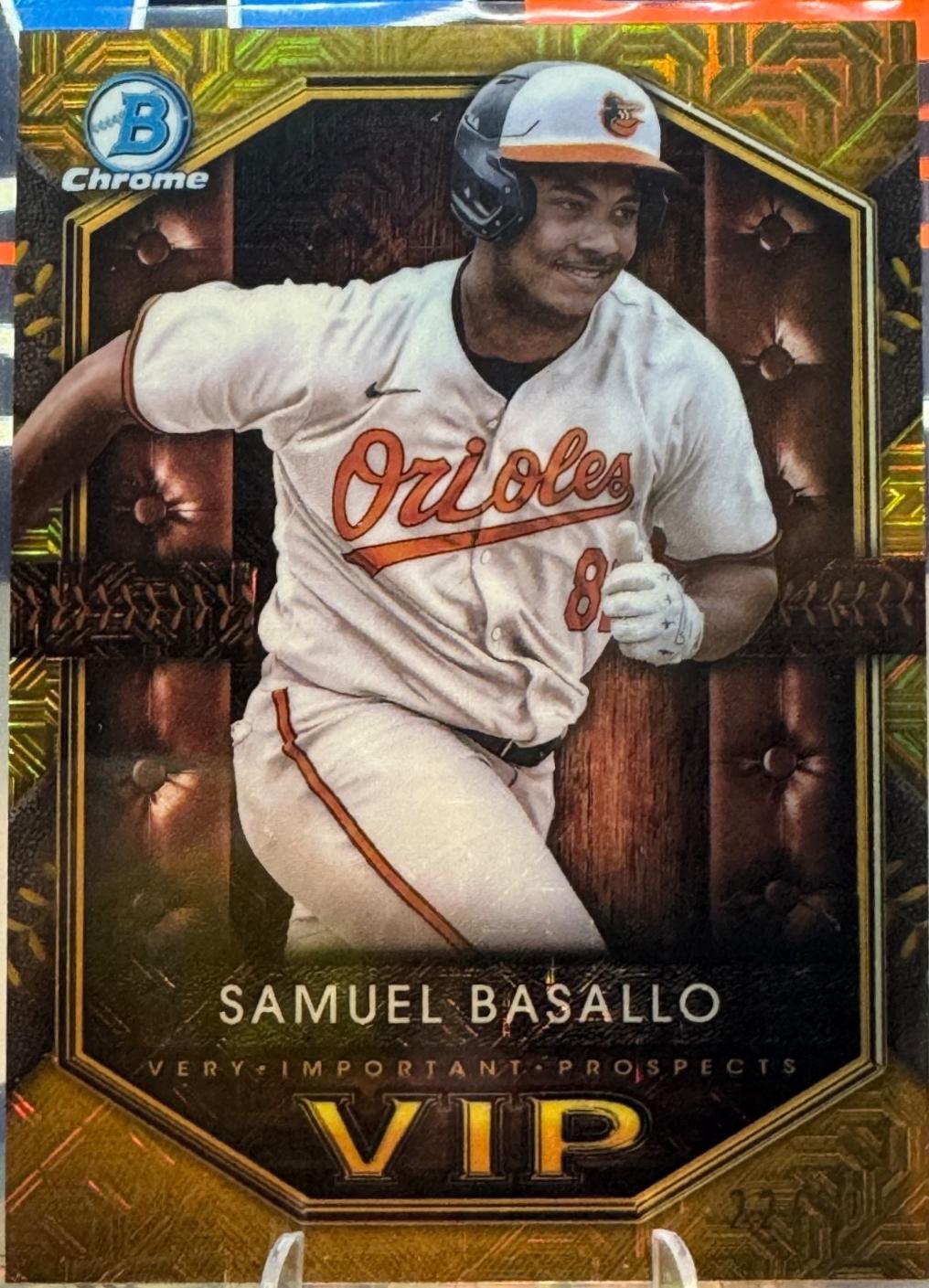Samuel Basallo [Gold Mojo] #VIP-4