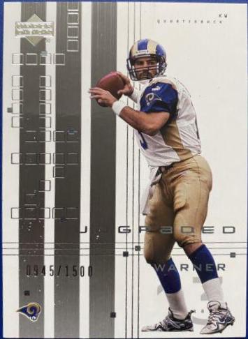 Kurt Warner #71 2000 Upper Deck Graded Football