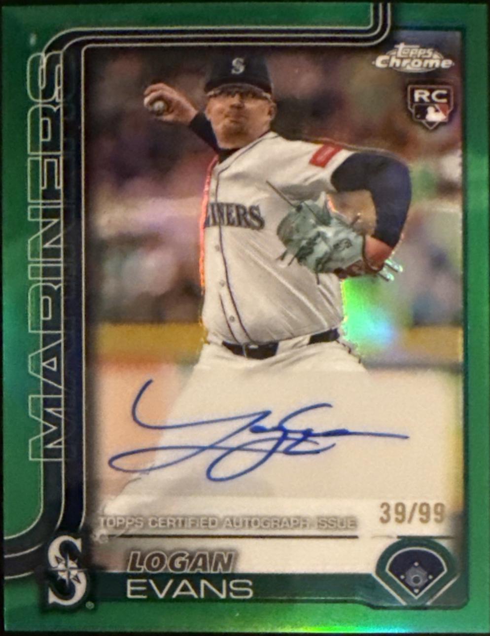 Logan Evans [Green Refractor] #AC-LE