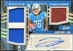 Jahmyr Gibbs [Materials Autograph] #206 Prices | 2023 Panini