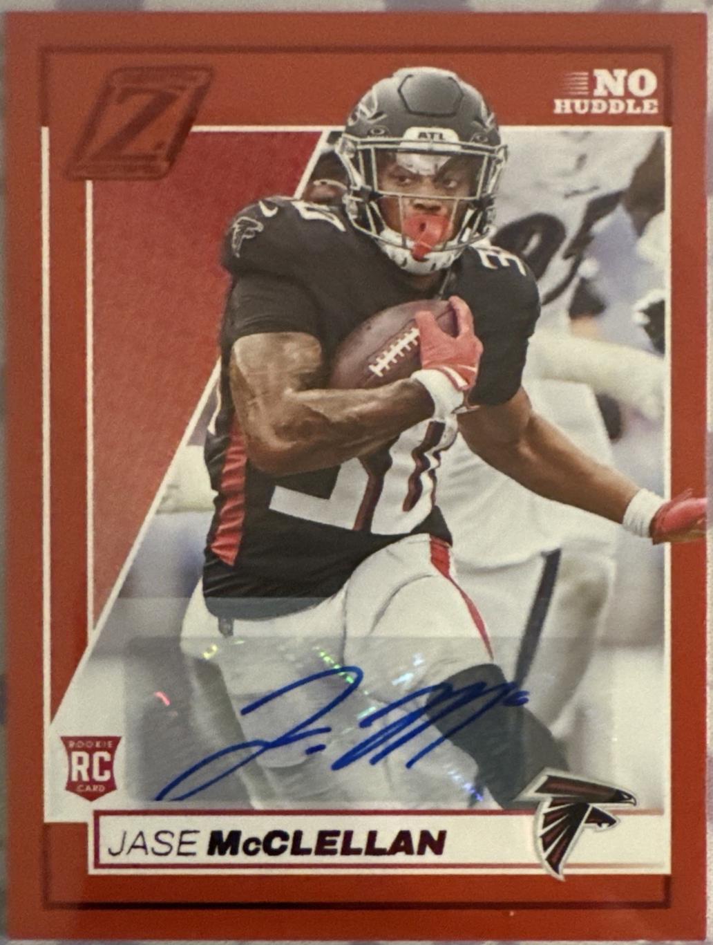 Jase McClellan #143 2024 Panini Zenith Autograph Football