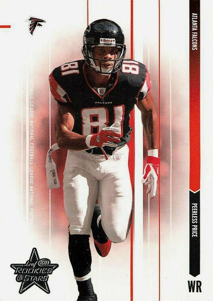 Peerless Price #3 Football Cards 2003 Leaf Rookies & Stars